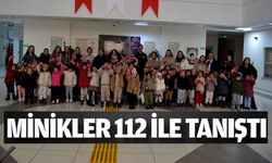 MİNİKLERDEN 112 ACİL ÇAĞRI MERKEZİ'NE İLGİ