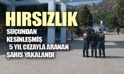 5 YIL 2 AY HAPİS CEZASI OLAN ŞAHIS YAKALANDI