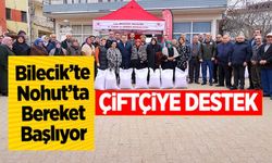 ‘NOHUT TOHUMU DAĞITIM' PROGRAMI GERÇEKLEŞTİRİLDİ