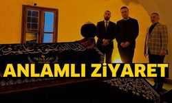 ŞEYH EDEBALİ TÜRBESİ'NE ANLAMLI ZİYARET