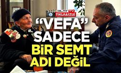 ALBAY VANLI, 91 YAŞINDAKİ ŞEHİT BABASINI KAPIDA KARŞILAYIP MAKAMINDA AĞIRLADI