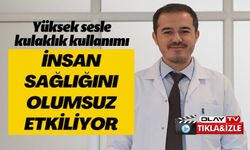 YÜKSEK SESLE KULAKLIK KULLANIMI İŞİTME SAĞLIĞINI OLUMSUZ ETKİLİYOR