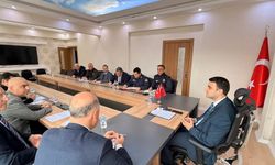 ORMAN YANGINLARIYLA MÜCADELE TOPLANTISI GERÇEKLEŞTİRİLDİ