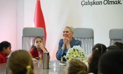 BAŞKAN SUBAŞI'NI ZİYARET EDEN MİNİKLER, BELEDİYENİN YÜRÜTTÜĞÜ ÇALIŞMALAR HAKKINDA BİLGİ ALDI