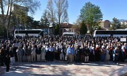 HACI ADAYLARI DUALARLA UĞURLANDI