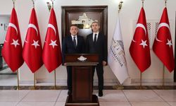 VALİ FAİK OKTAY SÖZER İKİLİ TEMASLARDA BULUNDU