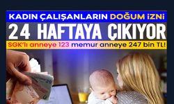 DOĞUM İZNİ 24 HAFTAYA ÇIKIYOR