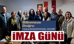 YAZAR HÜLYA BAŞARANGİL DEMİR, BİLECİK'TE OKUYUCUYLA BİR ARAYA GELDİ