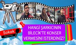 HANGİ ŞARKICININ BİLECİK'TE KONSER VERMESİNİ İSTERDİNİZ?