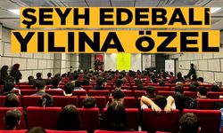 ŞEYH EDEBALİ KONFERANSI'NA YOĞUN İLGİ