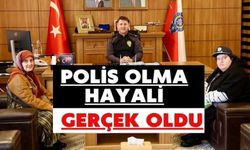 ÖZEL İHTİYAÇLI ŞEYMA'NIN POLİS OLMA HAYALİ GERÇEK OLDU