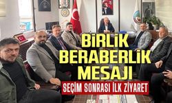 İL BAŞKANI YILDIRIM'DAN BAŞKAN TORUN'A ZİYARET