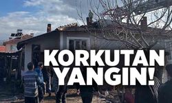 KULLANILMAYAN KÖMÜR KAZANINDAN YANGIN ÇIKTI