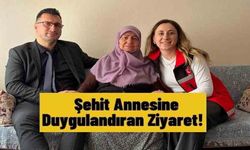 ŞEHİDİN SENE-İ DEVRİYESİNDE ANLAMLI ZİYARET