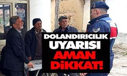 JANDARMADAN BİLGİLENDİRME FAALİYETİ