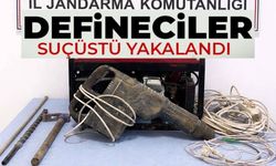 BİLECİK'TE DEFİNECİLER SUÇÜSTÜ YAKALANDI