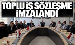 GMİS İLE GÜBRETAŞ SÖĞÜT ALTIN MADENİ ARASINDA TOPLU İŞ SÖZLEŞMESİ İMZALANDI