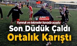 MAÇ SONUNDA SAHA İÇİ BİR ANDA RİNGE DÖNDÜ