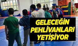 GELECEĞİN PEHLİVANLARI GÜREŞ KURSUYLA YETİŞİYOR