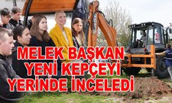 BİLECİK BELEDİYESİNE HİBE EDİLEN KEPÇE İLK KEZ OKULDA KULLANILDI