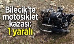 MOTOSİKLET KAZASI, 1 YARALI