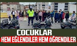ÖĞRENCİLERE UYGULAMALI TRAFİK EĞİTİMİ