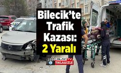 TRAFİK KAZASINDA, 2 KİŞİ YARALANDI