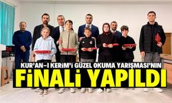 KUR'AN-I KERİM'İ GÜZEL OKUMA YARIŞMASI FİNALİ YAPILDI