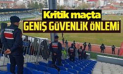 KRİTİK MAÇTA GENİŞ GÜVENLİK ÖNLEMİ