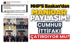 MHP'Lİ BELEDİYE BAŞKANI OCAK'TAN MANİDAR PAYLAŞIM