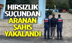 HIRSIZLIK SUÇUNDAN ARANAN ŞAHIS YAKALANDI