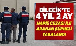 4 YIL 2 AY HAPİS CEZASI BULUNAN ŞAHIS YAKALANDI