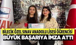 BİLECİK ÖZEL SINAV ANADOLU LİSESİ ÖĞRENCİSİ KANADA YOLCUSU!