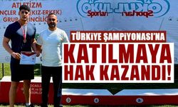 BİLECİKLİ ATLET SPORCUSU ŞAMPİYON OLDU