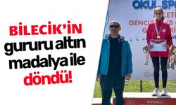 BİLECİKLİ ATLETİZM SPORCUSUNDAN ALTIN MADALYA