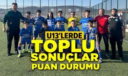 U13 GENÇLER LİGİNDE 2'İNCİ HAFTA GERİDE KALDI