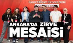 GENÇTEK EKİBİ ANKARA'DAKİ ZİRVEYE KATILDI