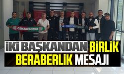 TARİHİ DERBİ ÖNCESİ BİRLİK, BERABERLİK VE GÜVENLİK ADINA İKİ CAMİA BİR ARAYA GELDİ