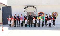 İL JANDARMA KOMUTANI VANLI’DAN KADIN PERSONELE ‘ANNELER GÜNÜ’ KUTLAMASI