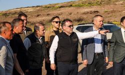 VALİ SÖZER, CİCİLER KÖYÜ'NDE İNCELEMELERDE BULUNDU