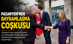 PAZARYERİ'NDE BAYRAMLAŞMA COŞKUSU
