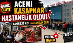 BİLECİK'TE ACEMİ KASAPLAR HASTANEYE KOŞTU