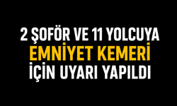 BİLECİK'TE OTOBÜSE SİVİL DENETİM