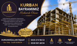 EBU TALİP DURSUN'DAN KURBAN BAYRAMI MESAJI