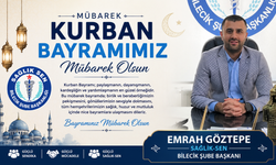 EMRAH GÖZTEPE'DEN KURBAN BAYRAMI MESAJI