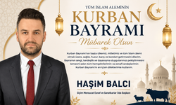 HAŞİM BALCI'DAN KURBAN BAYRAMI MESAJI