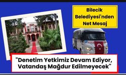 Bilecik Belediyesi Ulaşımdaki Mahkeme Kararını Danıştay’a Taşıyor!