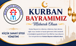 KÜÇÜK SANAYİ SİTESİ YÖNETİMİ'NDEN KURBAN BAYRAMI MESAJI