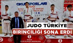 JUDO KÜÇÜKLER TÜRKİYE BİRİNCİLİĞİ TAMAMLANDI