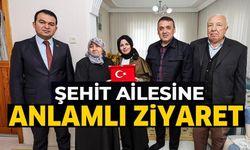 VALİ SÖZER'DEN ŞEHİT AİLESİNE DESTEK